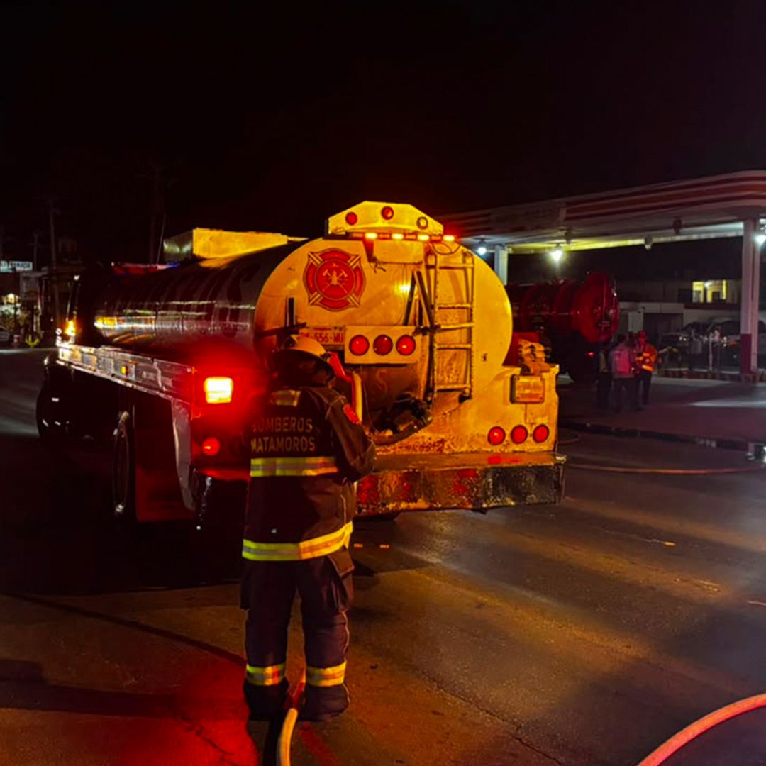 Fuga de Gas en Matamoros Provoca Cierre en Avenida Pedro Cárdenas
